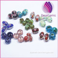 Big sale different color different shape lampworked glass beads in bulk
